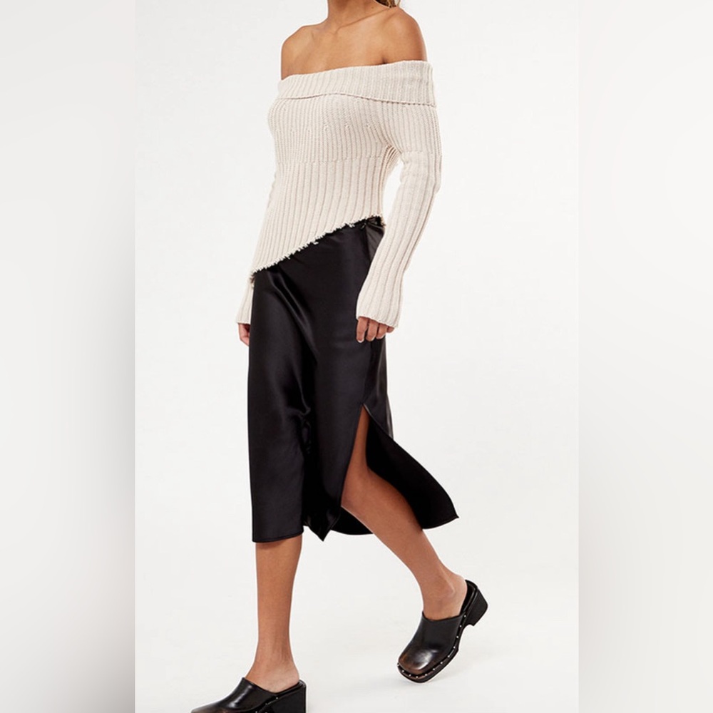 PACSUN black midi skirt size Large.